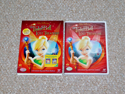 Disney's Tinker Bell And The Lost Treasure DVD 2009 New Factory Sealed Canadian