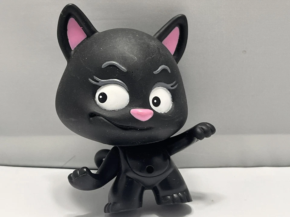 Vintage MGA Black Kitty Cat Pink Ears - Image 2 of 4