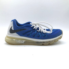 Nike Unisex Kids Air Max 2015 Running Shoes Blue 705457-401 Low Top Lace Up 7Y