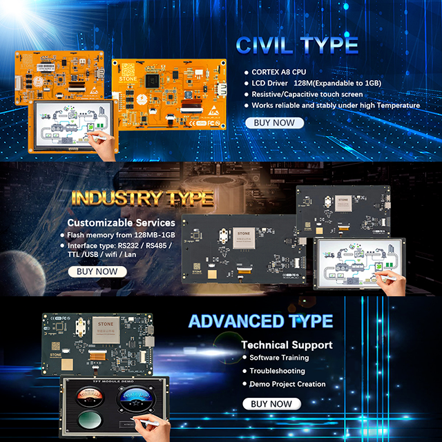 stone tft display quotation