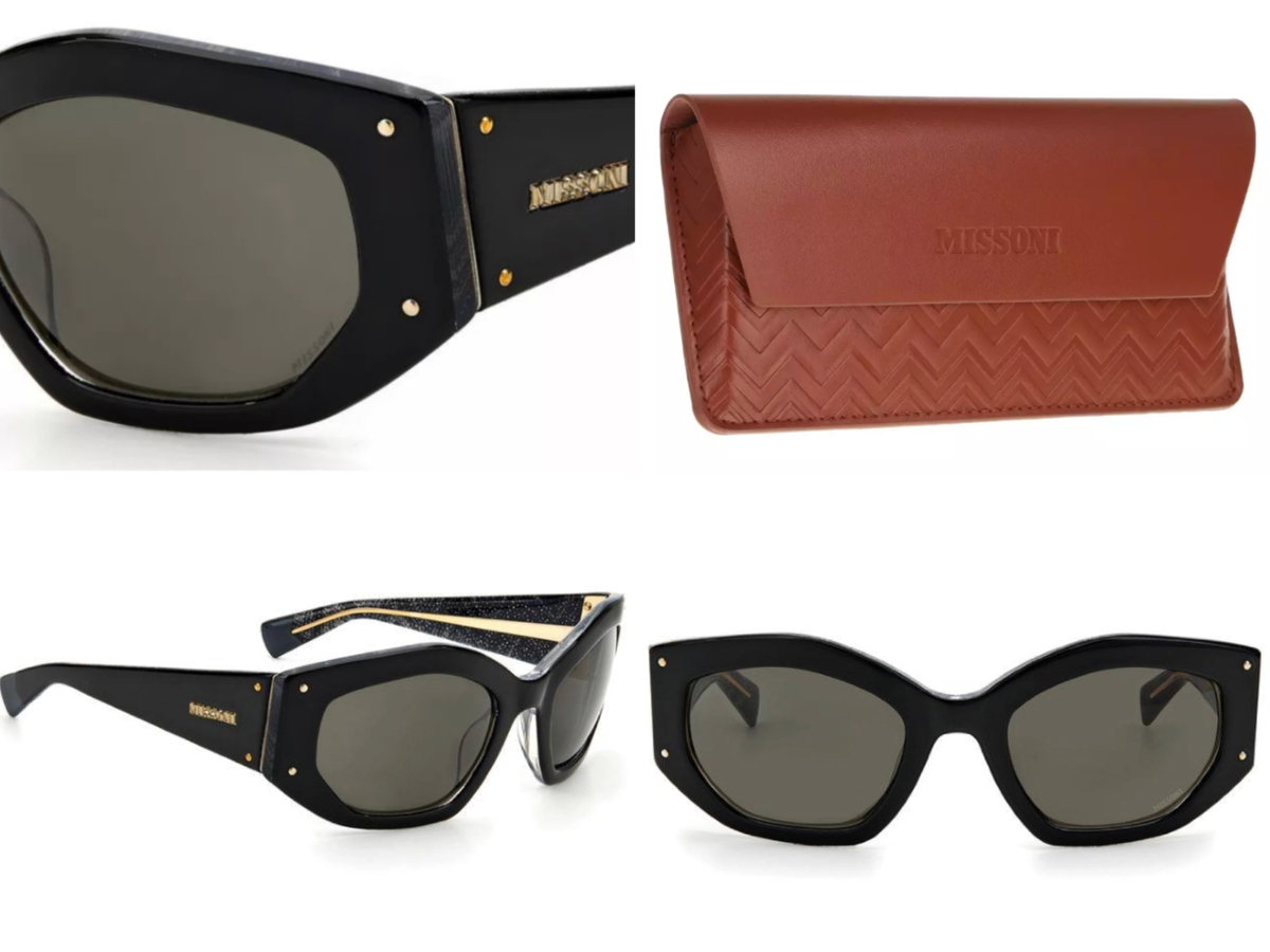 MISSONI EYEWEAR Mis Sunglasses Glasses With Leather Case | eBay display picture 1