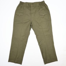 Vintage 90s Boy Scouts of America Uniform Pants Cargo Men's Size 38x29 Green USA