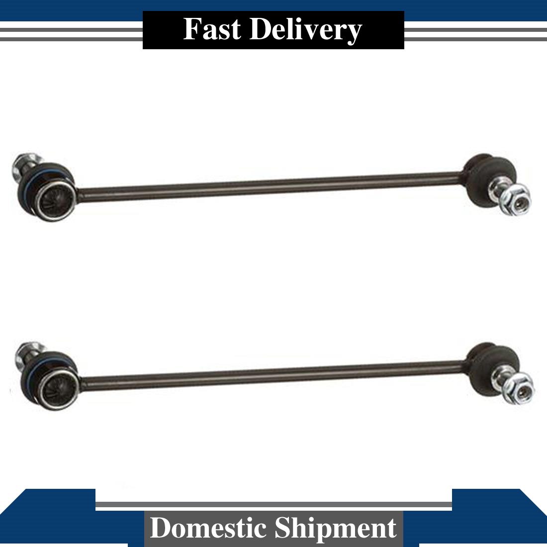 2x Delphi Front Suspension Stabilizer Sway Bar Link Kit For Mitsubishi 2004~2012