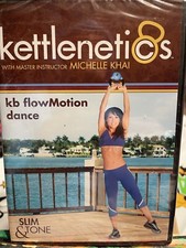 NEW SEALED KETTLENETICS DVD MICHELLE KHAI KB FLOWMOTION DANCE SLIM & TONE