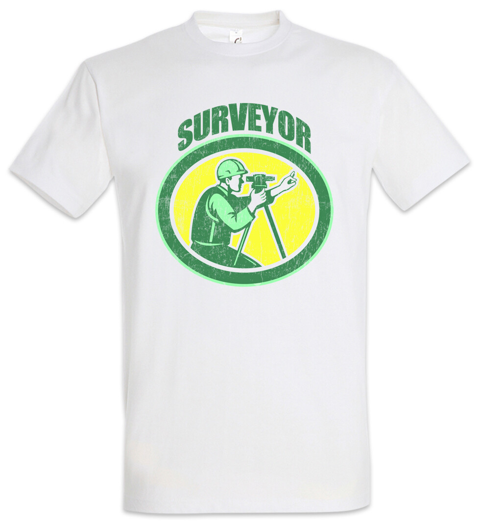 Surveyor II T-Shirt Engineer Construction Supervisor Site