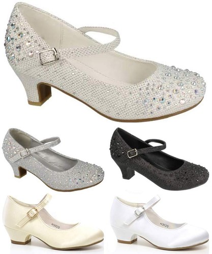 white bridesmaid shoes size 2