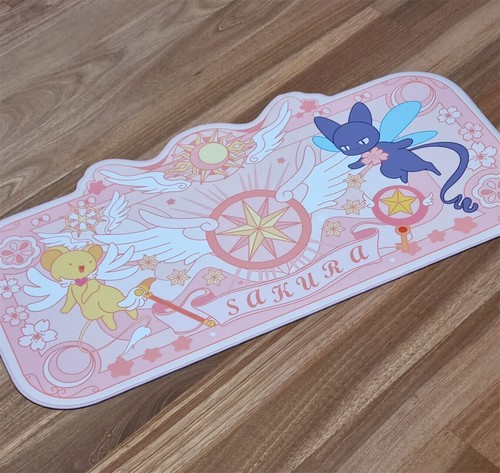 Card Captor Sakura Cos Mouse Pad Cute Pink PC Desk Mat Anime Table Pad Girl Gift - 第 10/16 張圖片