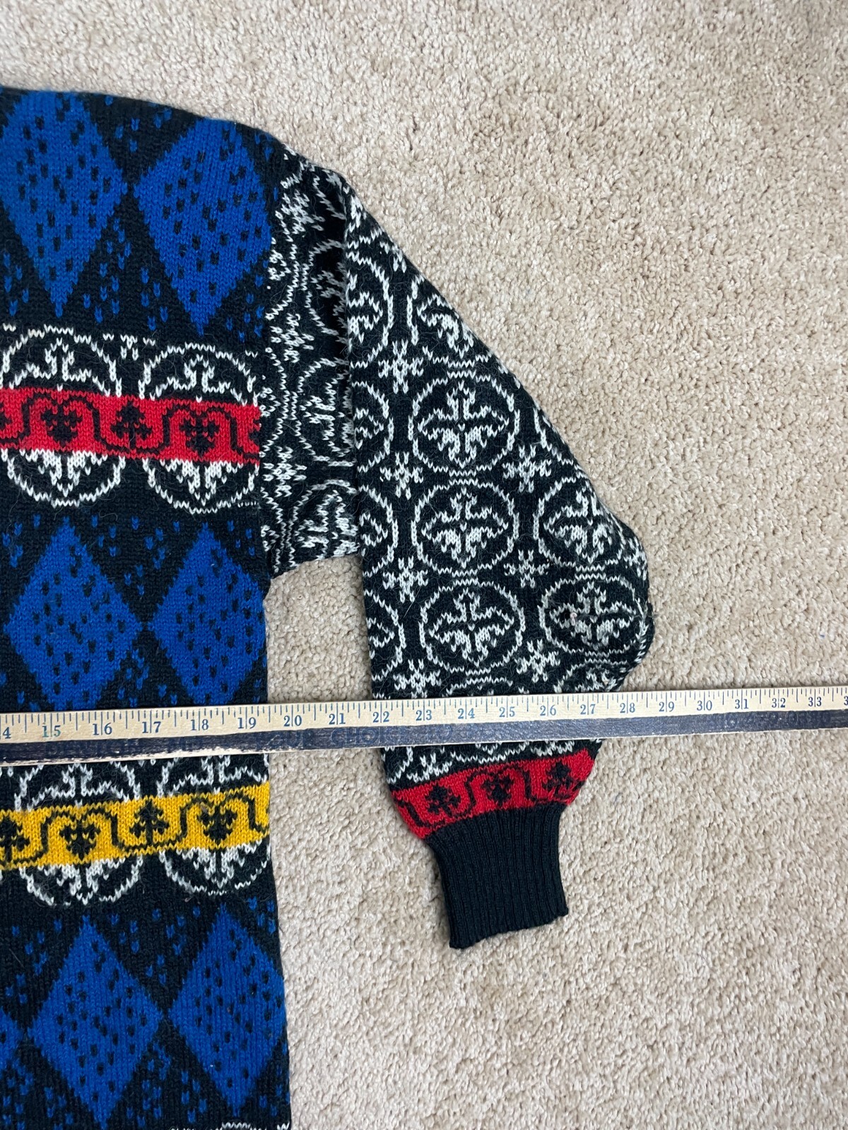 Vintage The Import Workshop Pullover Sweater Mens… - image 4