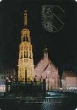 alte AK Nürnberg - Schöner Brunnen am Haupt...