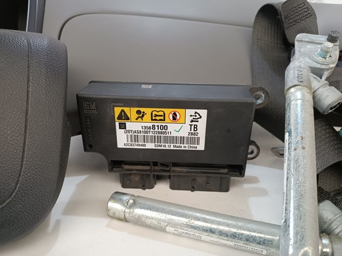 95167532 KIT AIRBAG COMPLETO USATO ORIGINALE CHEVROLET AVEO (T300) 1.2 (2011\201 - Imagen 4 de 18