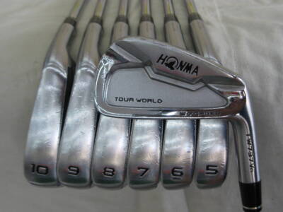 ホンマ TW737vn 4番～10番　　７本セット Nice! HONMA TOUR WORLD TW737Vn Iron SET #4-pw 7pc Steel DG
