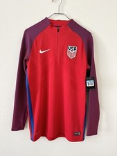 RARE BNWT Nike USMNT USA Team Issued 1/4 Zip Training Top LS Size Medium
