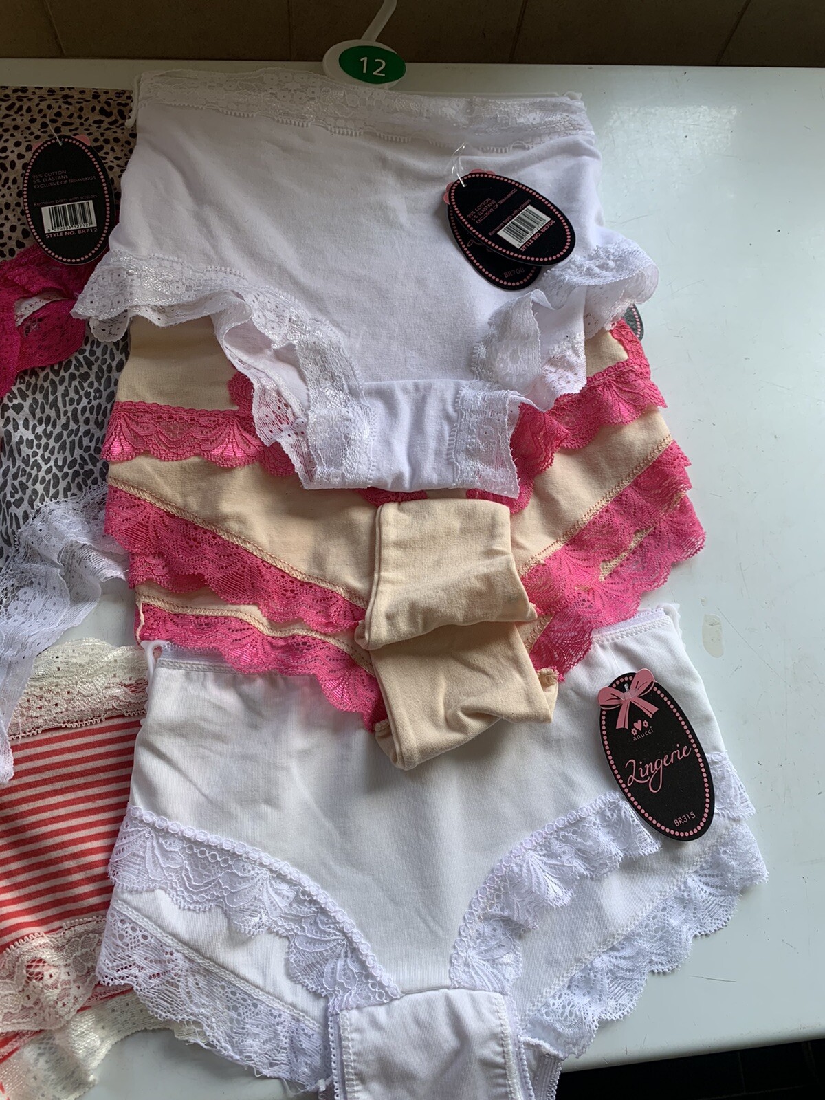 job lot Bundle Of 7 pairs ladies size 12 knickers BNWT Mixed Bundle 16