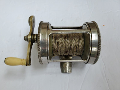 VINTAGE A.F. MEISSELBACH & BRO 100 YARDS TAKAPART CASTING Fishing Reel Usa 726512