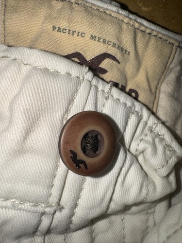 Pantalones Cortos Hollister By Abercrombie & Fitch Hombre Logo Algodón 36 Nuevos con Etiquetas - Imagen 4 de 21