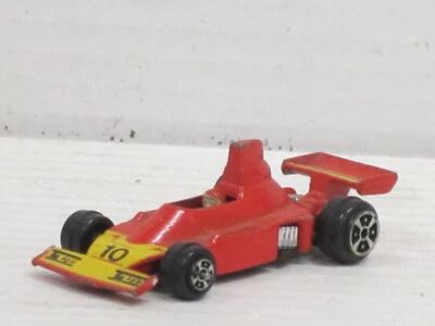 Rennwagen Ferrari 312 B3 Nr.10 in rot ohne Box Yatming ca 1:64 Bastlerware - Bild 1 von 4