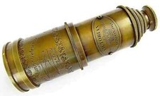 Working Brass Telescope Victorian 1915 Marine Nautical Telescope