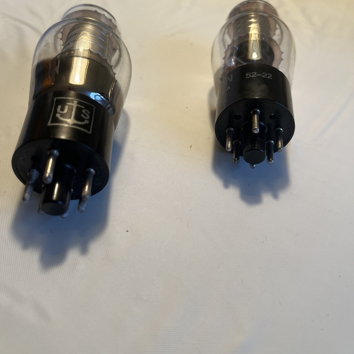 Hytron 52-22 & JAN-CHY-VR150 VT-139 OD3 Voltage Regulator Tube