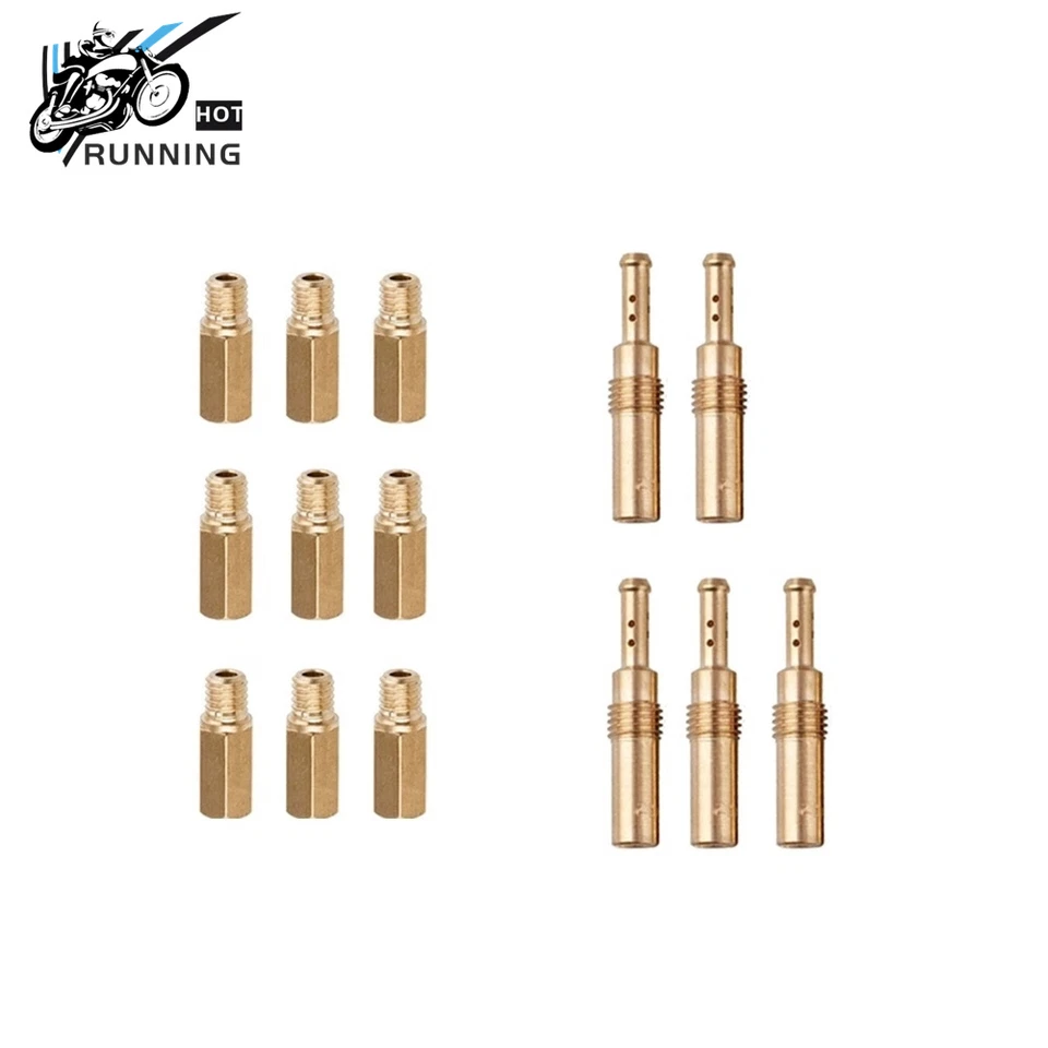 Carburador jato principal jato lento para PWK Keihin OKO CVK PWM EUA - Imagem 2 de 4