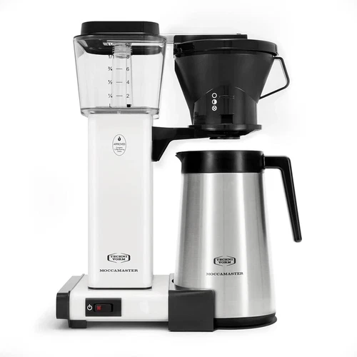Technivorm MOCCAMASTER 79118 KBT Coffee Brewer, 1.25 L, Matte White NEW OPEN BOX
