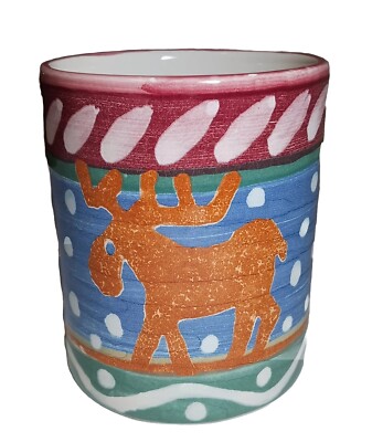Starbucks Moose Mug Hand Made Ciao Italya Coffee Hot Beverage 