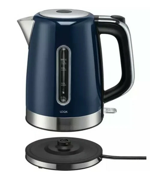 New 1.7L Electric Navy Blue Shade Cordless Kettle Kitchen Fast Boil Water Jug 👌