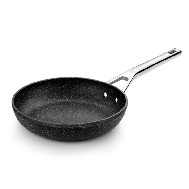Sartén M741224 Ø 24 Cm Quantanium Negro - Monix En Oferta Sartén Monix Mineral 24 Cm