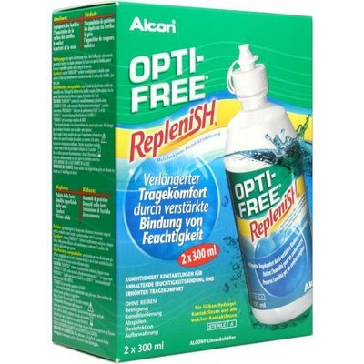 OPTI-FREE RepleniSH Multifunktions-Desinf.Lsg. 2X300 ml PZN 679003