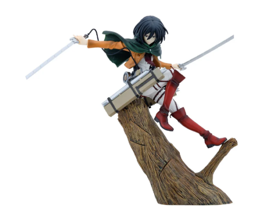 Mikasa Ackerman Attack on Titan Anime Figur Satue 24cm - Bild 1 von 6