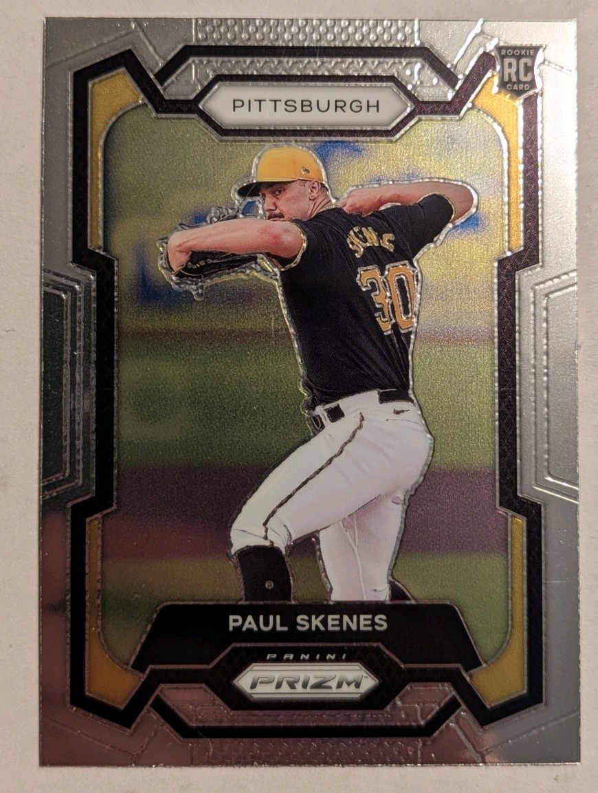 2024 Panini Prizm Paul Skenes Rookie Baseball Card #118 Pittsburgh Base Set