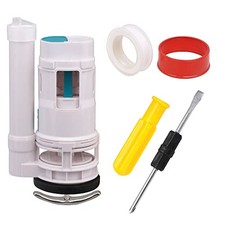 White 7.08inch Height Water Tank Connected Dual Flush Fill Toilet Cistern