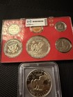 READ DESCRIPTION Rare 1974-S Black Label Ike ICG PR70 DCAM Clad and a proof set — photo 7