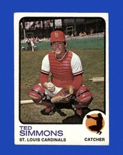 1973 Topps Set-Break # 85 Ted Simmons VG-VGEX (crease) *GMCARDS*