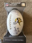 Minnesota Vikings Autographed Football