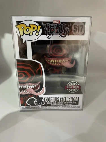 Funko Pop - Marvel - Veneno corrupto - Edición especial - #517 - Protector gratuito