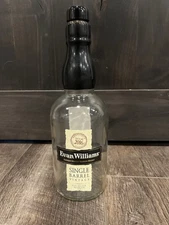 EVAN WILLIAMS Single Barrel Vintage Bourbon Empty 750 ml Bottle Unrinsed