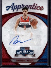 2021 Chronicles Deni Avdija Apprentice Signatures Red