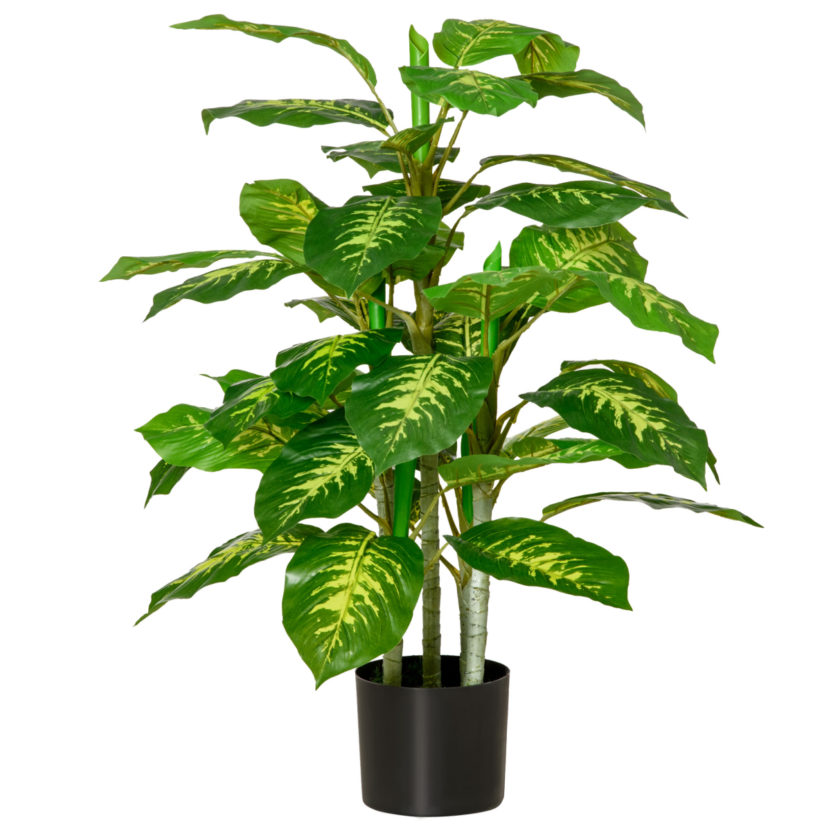 B&Q - 95Cm Artificial Evergreen Tree Fake Plant In Pot Indoor Decor - Image 2
