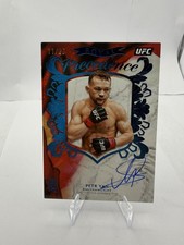 Topps 2025 UFC Royalty Petr Yan Royal Precedence on card auto /25 (Champ)📈