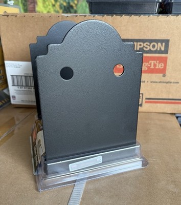 Simpson Strong Tie Post Base for 6x6 Black Powder-Coated APB66R Rough Lumber