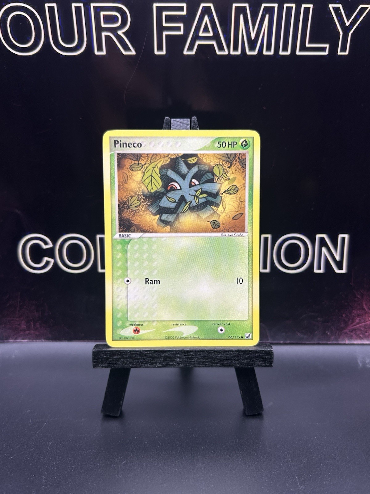 Pokemon TCG Pineco 66/115 Unseen Forces Regular NM