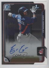 2015 Bowman Chrome Prospects Auto Erik Gonzalez #BCAP-EG Auto 2a9