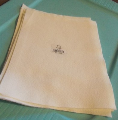 Felt 9x12 Fabric Sheet For Arts & Crafts Lot of 24 Pieces + 11 More Asst. Colors