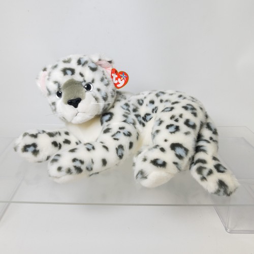 TY Beanie Buddy - SUNDAR the Snow Leopard *MWCT*