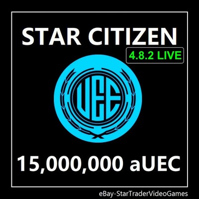 STAR CITIZEN - 15,000,000 aUEC (Alpha UEC) for 4.8.2 LIVE
