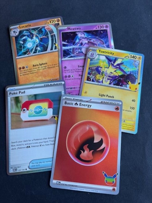 Pokemon 30th Celebration Anniversary Base Singles 1-128 plus Energy  you pick