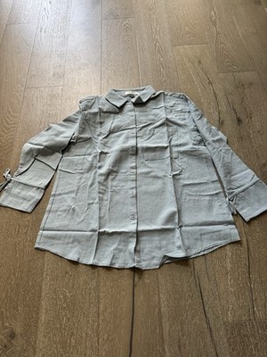 NWT 4th + Reckless Marbary Beach Button-down Shirt Size Large