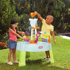 Little Tikes Fountain Factory Water Table Outdoor Kids Play Set Toy