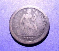 1841-O Seated Liberty Dime  VG  PRICE DROP