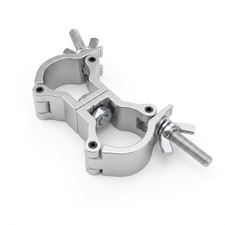 2 PCS Dual Swivel Truss Clamp 3235mm 1.261.38 Inch 110lbs Stage Light